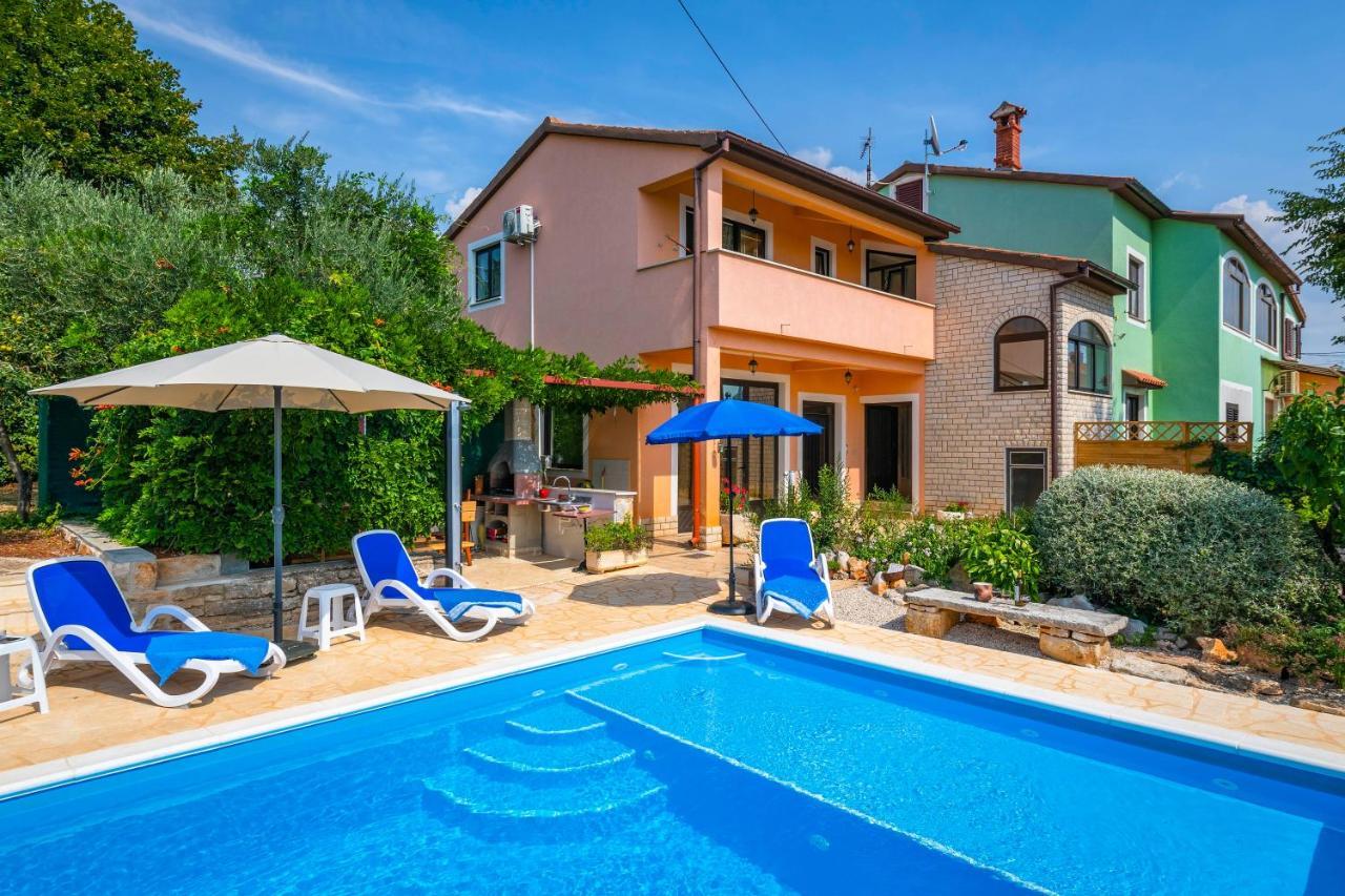 Villa Margerita With Private Pool, Yard And Parking Kaštelir Εξωτερικό φωτογραφία